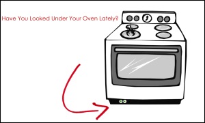 what's under your oven?